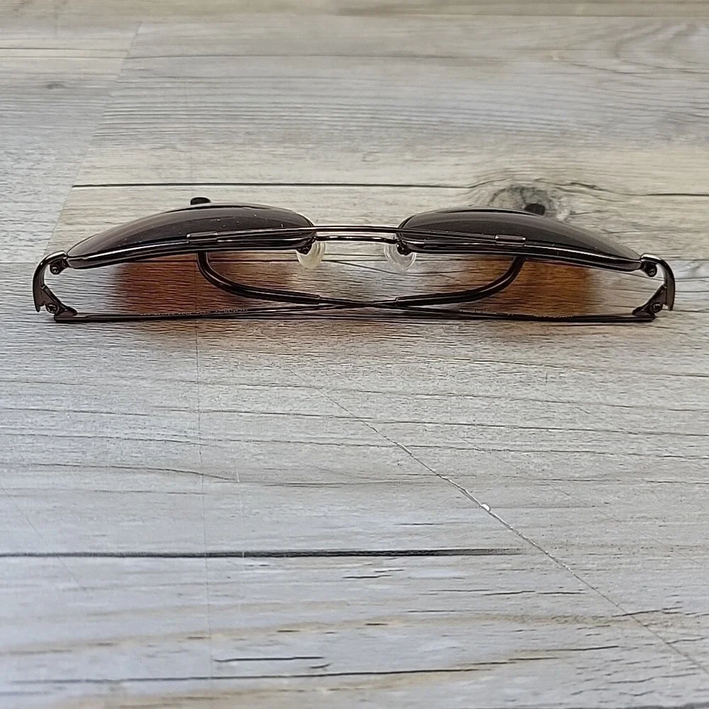 Luxottica Memorize Eyeglasses Frames Only‎ 6505 3004 Aviator Gunmetal 57-18 145